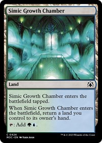 Simic Growth Chamber (Commander: March of the Machine)