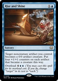 Rise and Shine (Commander: March of the Machine)