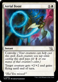 Aerial Boost - March of the Machine - Magic: The Gathering card