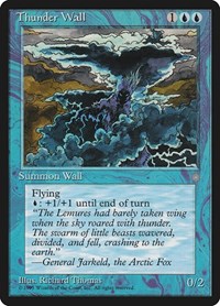 Thunder Wall - Ice Age - Magic: The Gathering card