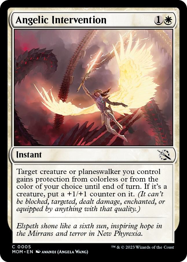 Angelic Intervention - March of the Machine - Magic: The Gathering