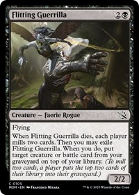 Flitting Guerrilla - March of the Machine - Magic: The Gathering card