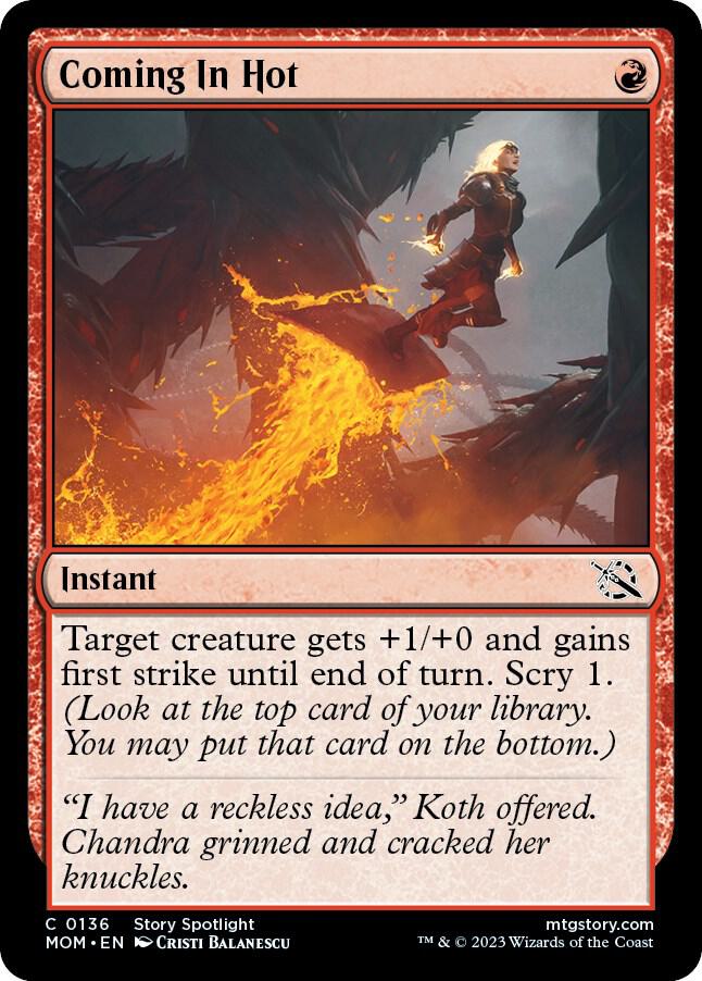 Coming In Hot - March of the Machine - Magic: The Gathering - TCGplayer.com Coming In Hot - March of the Machine - Magic: The Gathering - TCGplayer.com