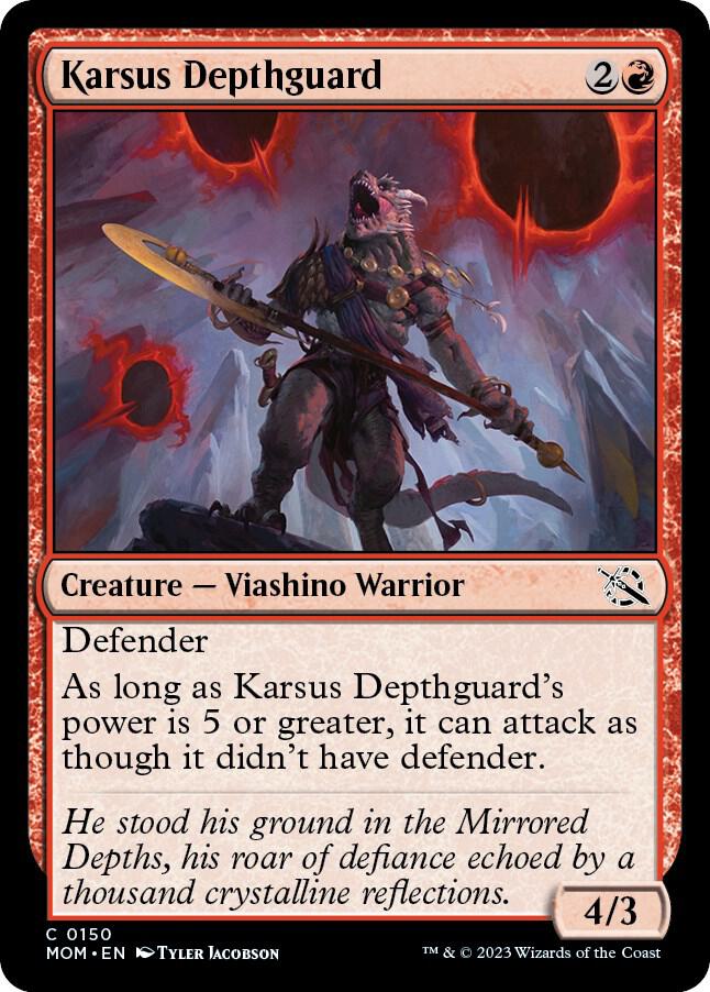 Karsus Depthguard - March of the Machine - Magic: The Gathering