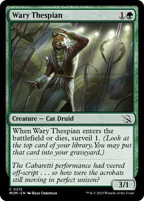 Wary Thespian