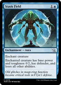Stasis Field - March of the Machine - Magic: The Gathering card