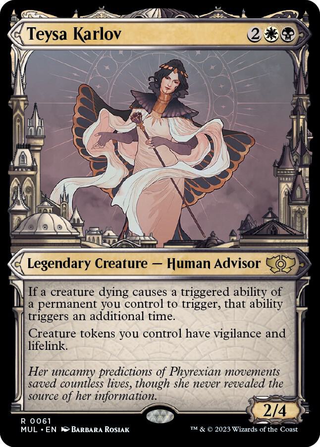 X*D様 MTG アーティストプルーフ Teysa Karlov Teysa Karlov - March of the Machine: Multiverse Legends