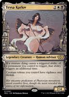 X*D様 MTG アーティストプルーフ Teysa Karlov Teysa Karlov (Borderless) | Commander Masters - Variants