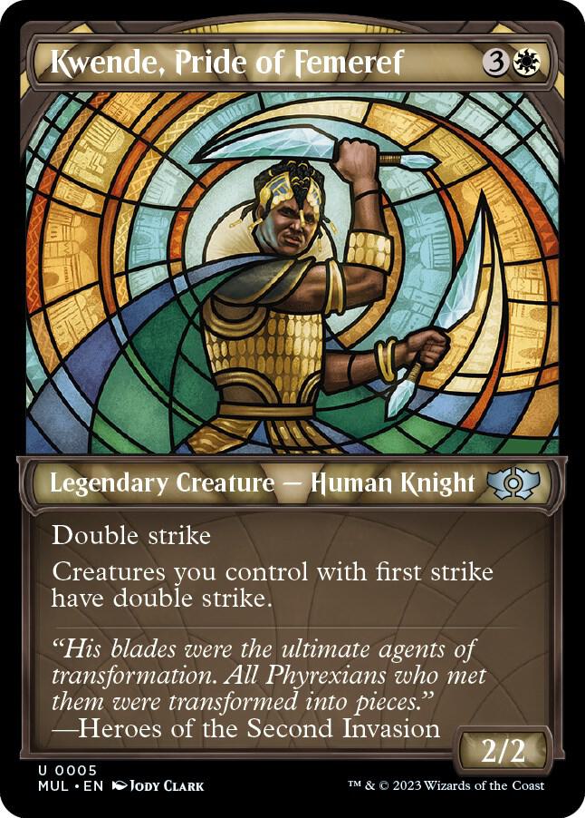 Kwende, Pride of Femeref 5 card