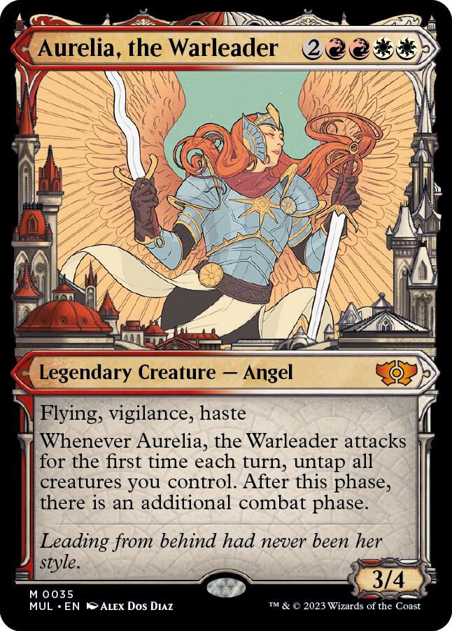 Aurelia, the Warleader - March of the Machine: Multiverse Legends