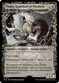 Thalia, Guardian of Thraben (Halo Foil) (Foil)