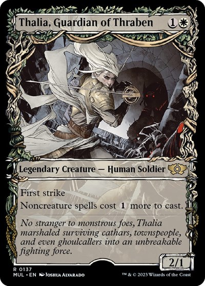 Thalia, Guardian of Thraben (Halo Foil)