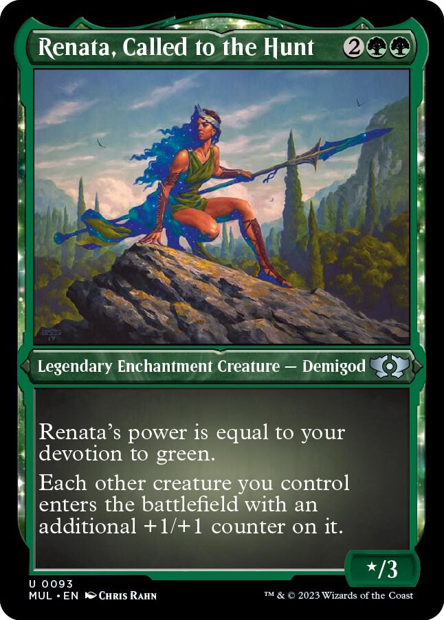 Renata, Called to the Hunt (Foil Etched) 93 card