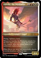 Aurelia, the Warleader (Foil Etched) - March of the Machine