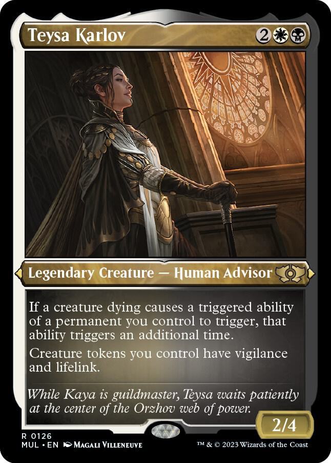 Teysa Karlov (Foil Etched) - March of the Machine: Multiverse