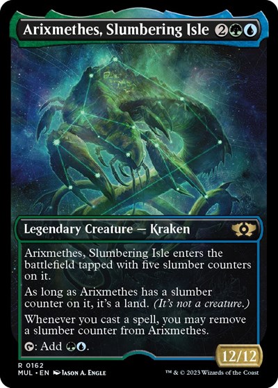 Arixmethes, Slumbering Isle (Halo Foil)