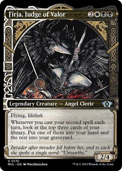 Firja, Judge of Valor (Halo Foil)
