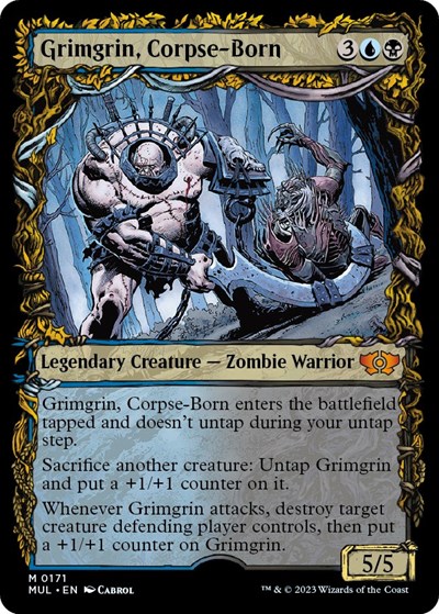 Grimgrin, Corpse-Born (Halo Foil)