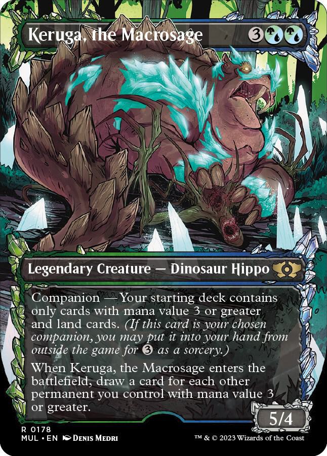 Keruga, the Macrosage (Halo Foil) 178 card