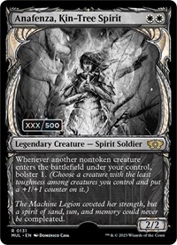 Anafenza, Kin-Tree Spirit (Serial Numbered) - March of the Machine: Multiverse Legends - Magic: The Gathering card
