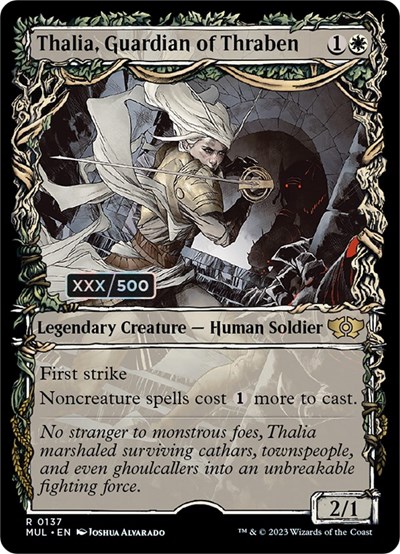 Thalia, Guardian of Thraben (Serial Numbered)