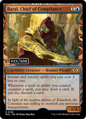Baral, Chief of Compliance (Serial Numbered)