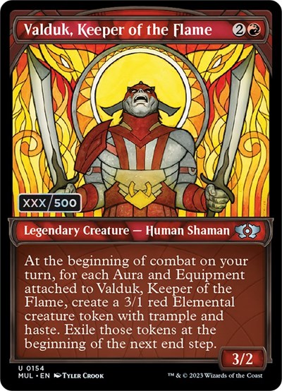 Valduk, Keeper of the Flame (Serial Numbered)