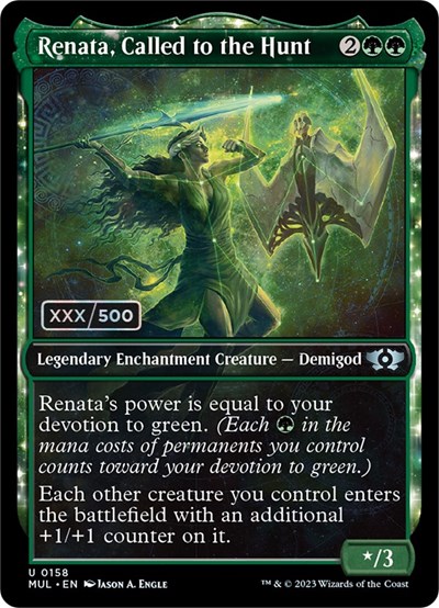 Renata, Called to the Hunt (Serial Numbered)