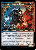 Aegar, the Freezing Flame (Serial Numbered) - March of the Machine