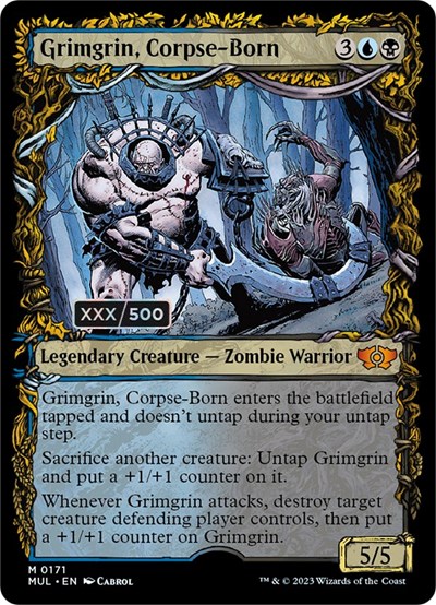 Grimgrin, Corpse-Born (Serial Numbered)
