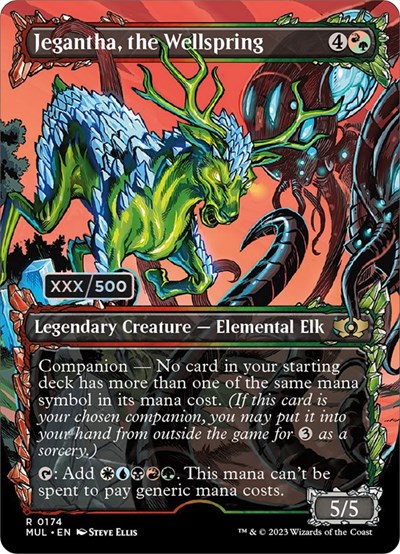 Jegantha, the Wellspring (Serial Numbered)