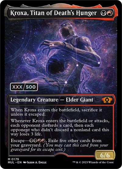 Kroxa, Titan of Death's Hunger (Serial Numbered)