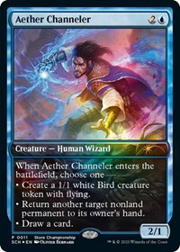 Aether Channeler (Game Day & Store Championship Promos)