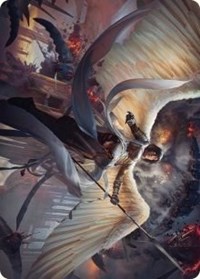Serra Faithkeeper Art Card
