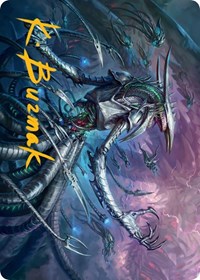 Jin-Gitaxias Art Card (Gold-Stamped Signature)