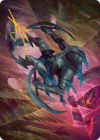 Xerex Strobe-Knight Art Card(Gold-Stamped Signature)