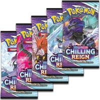 Chilling Reign Booster Pack Art Bundle [Set of 5] - SWSH06