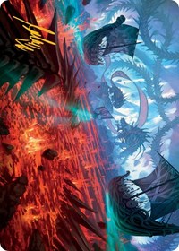 Invasion of Kaldheim Art Card (Gold-Stamped Signature)