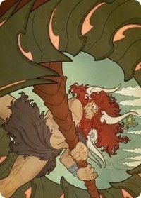 Borborygmos and Fblthp Art Card (57/81)