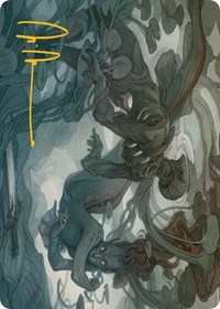 Emry, Lurker of the Loch Art Card (Gold-Stamped Signature)