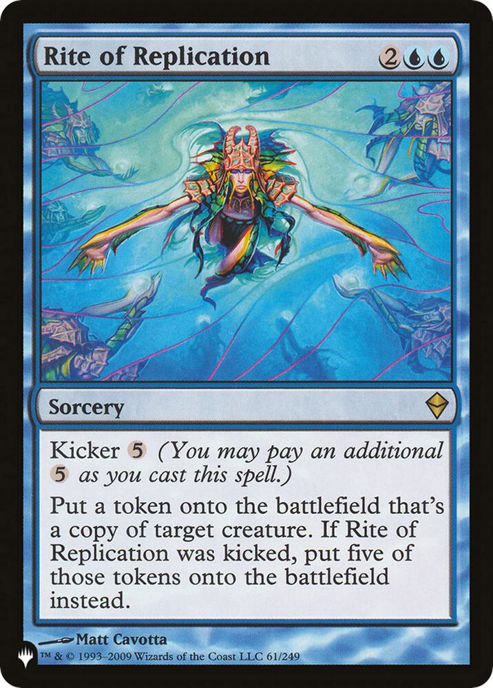 Rite of Replication (ZEN)