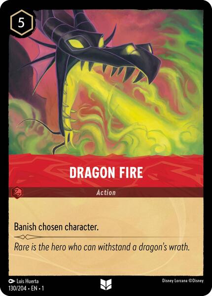 Dragon Fire - The First Chapter - Disney Lorcana - TCGplayer.com