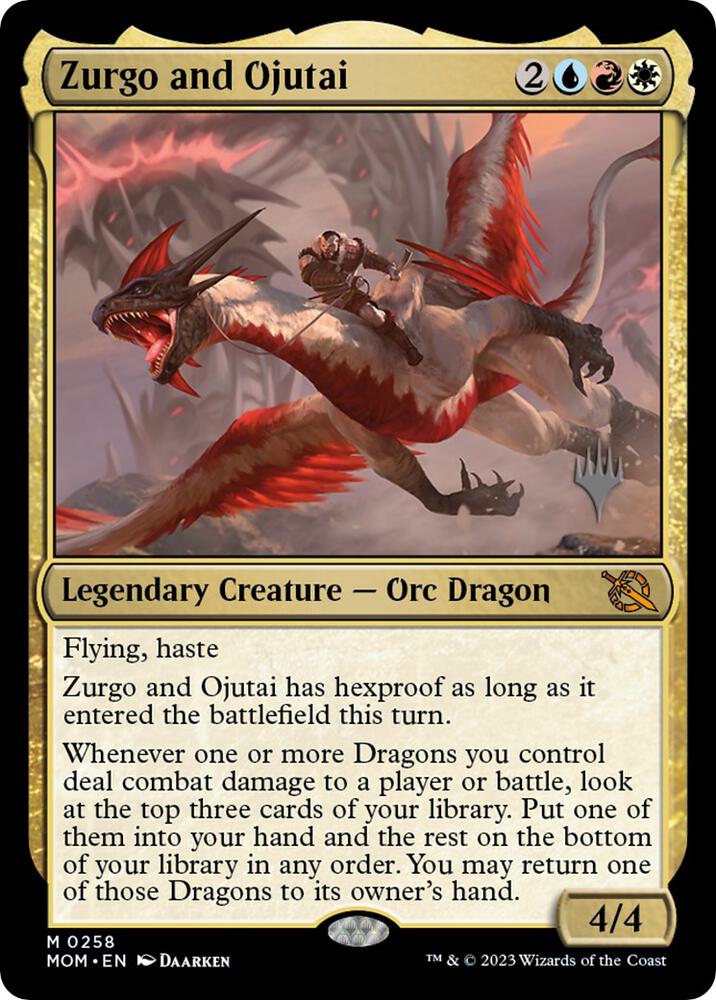 Zurgo and Ojutai - Promo Pack: March of the Machine - Magic: The