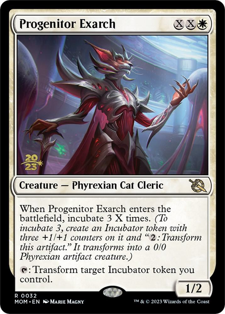Progenitor Exarch #32s — March of the Machine Promos