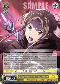 Together With You, Asuna (SR) - Sword Art Online Animation 10th Anniversary