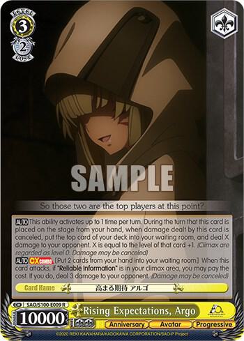 Rising Expectations, Argo