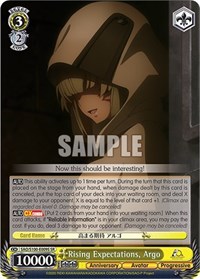 Rising Expectations, Argo (SR) - Sword Art Online Animation 10th Anniversary