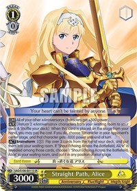 Straight Path, Alice (SR) - Sword Art Online Animation 10th Anniversary