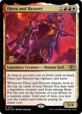 Djeru and Hazoret #221 – Prerelease Cards (Rare)
