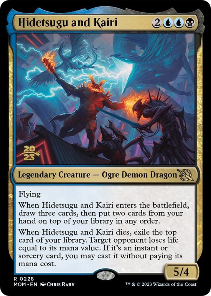 Hidetsugu and Kairi #228s — March of the Machine Promos